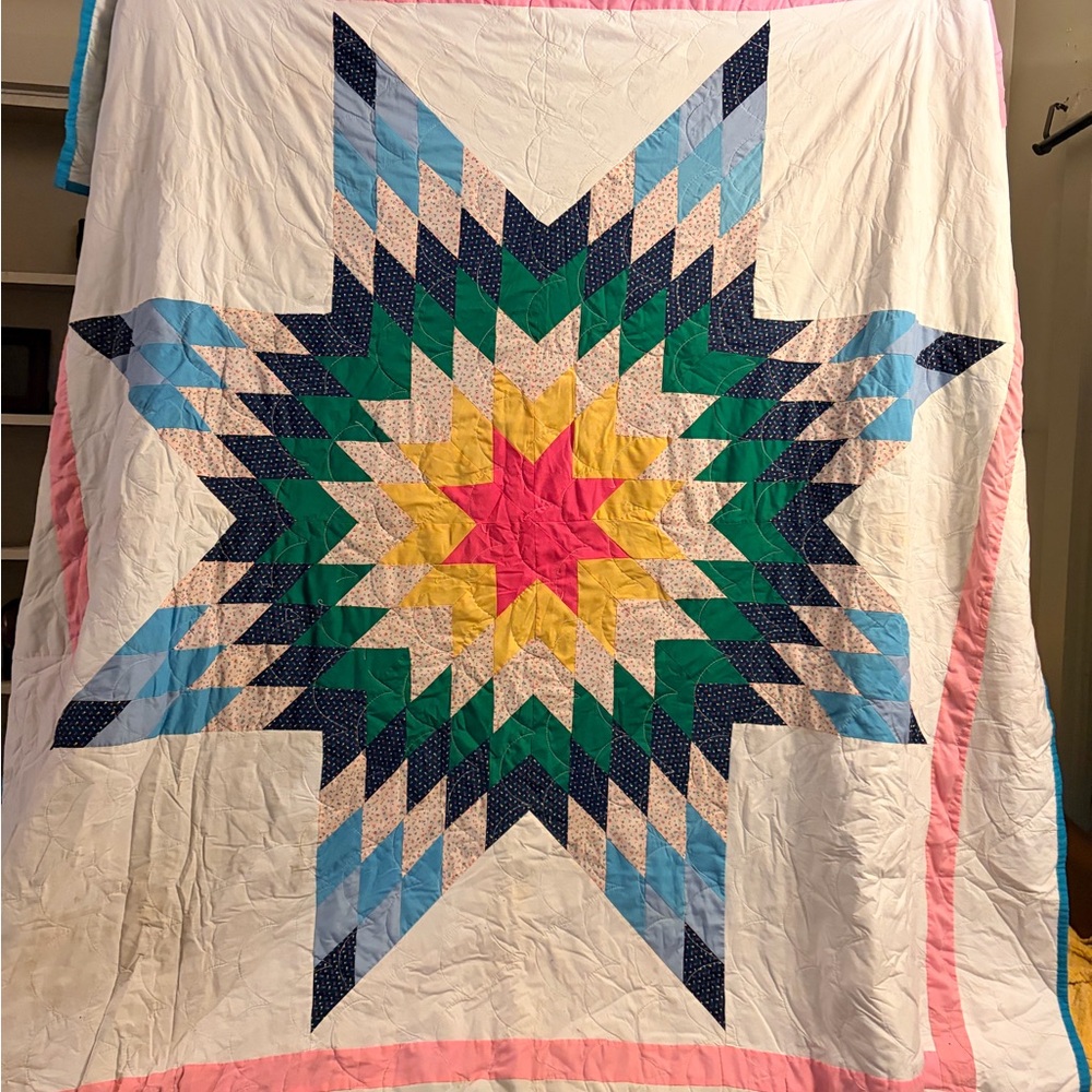 Colorful Star Quilt